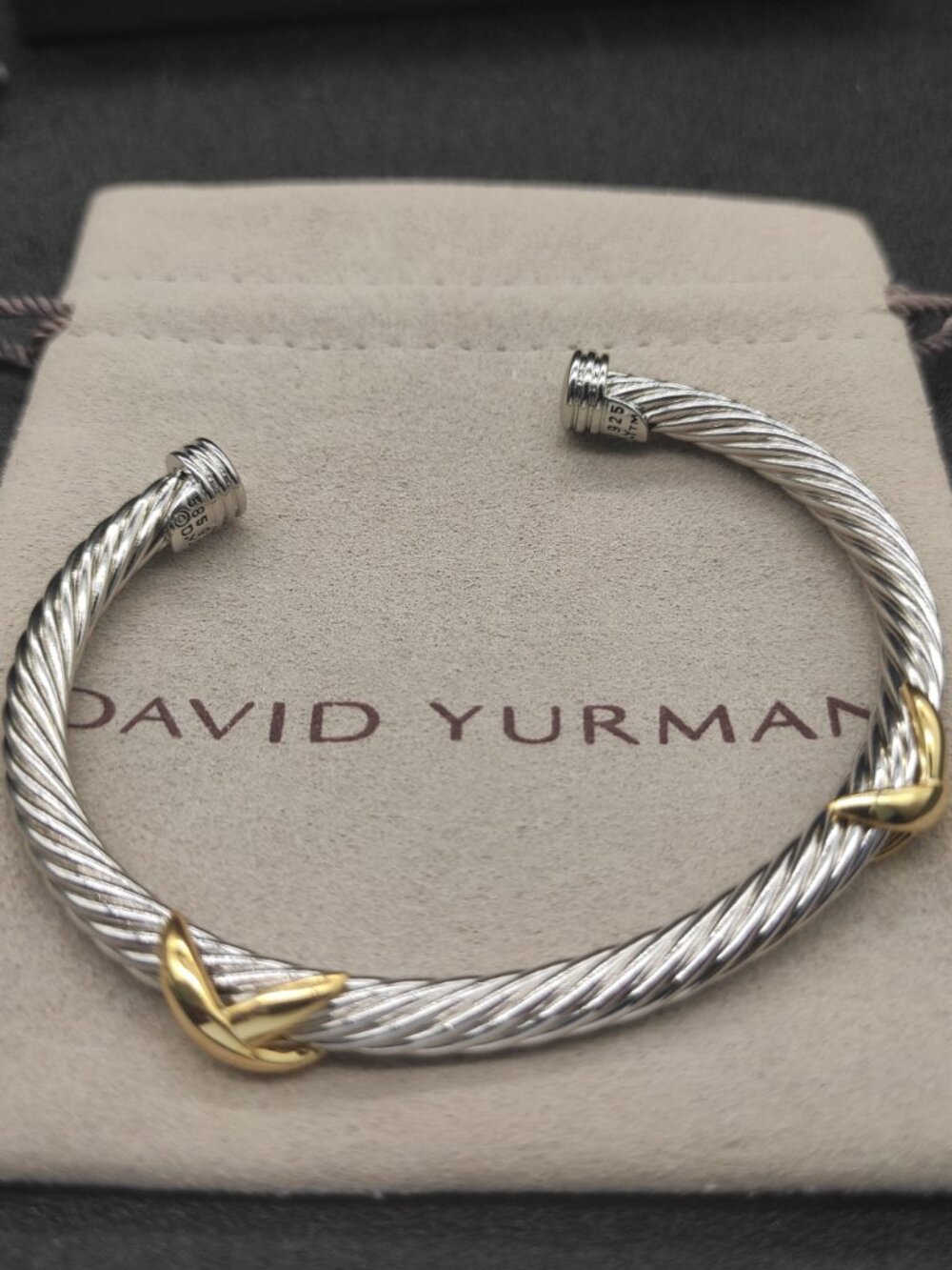 David Yurman 5mm Double X Bracelet